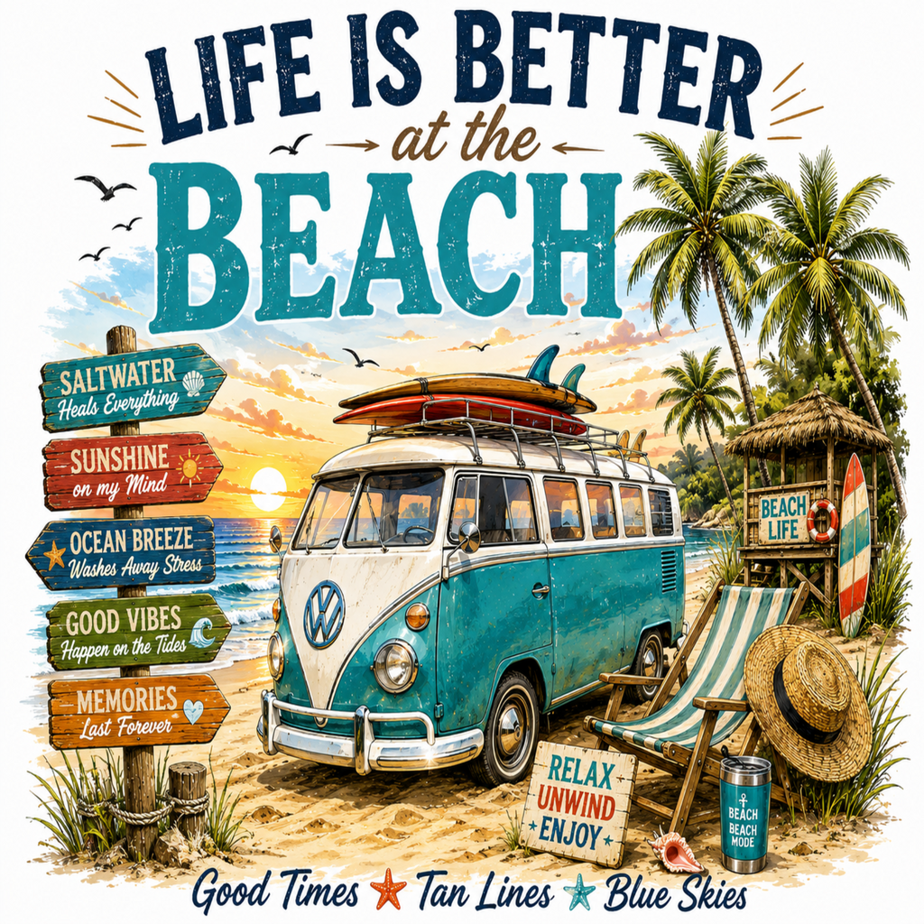 Life Is Better at the Beach