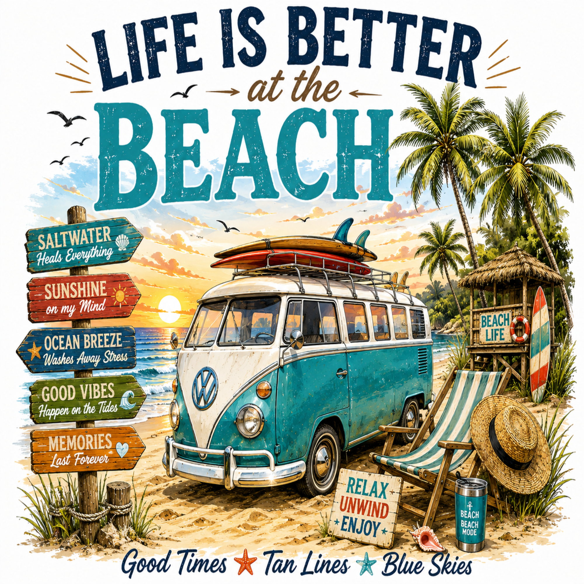 Life Is Better at the Beach