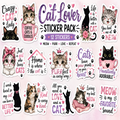 Cat Lover Collection Vinyl Stickers