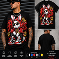 Urban Red Bunny DTF Shirt – Men