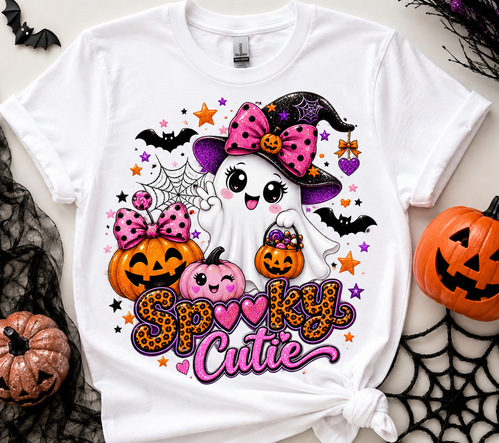 Spooky Cutie Halloween Shirt & Baby Bodysuit 👻🎃💕
