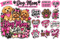 Dog Mom — UV DTF Decal Collection 🐶🐾💕