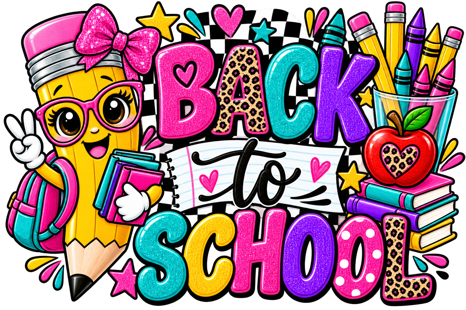 Back to School Pencil Transfer! ✏️📚💖