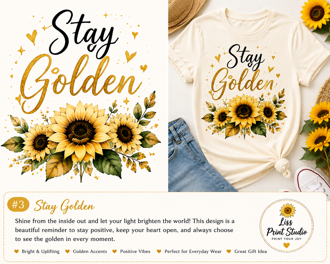 Stay Golden – Product Description