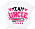 Team Uncle Baby Shower Shirt | Matching Family Gender Reveal Tee | Baby Loading T-Shirt