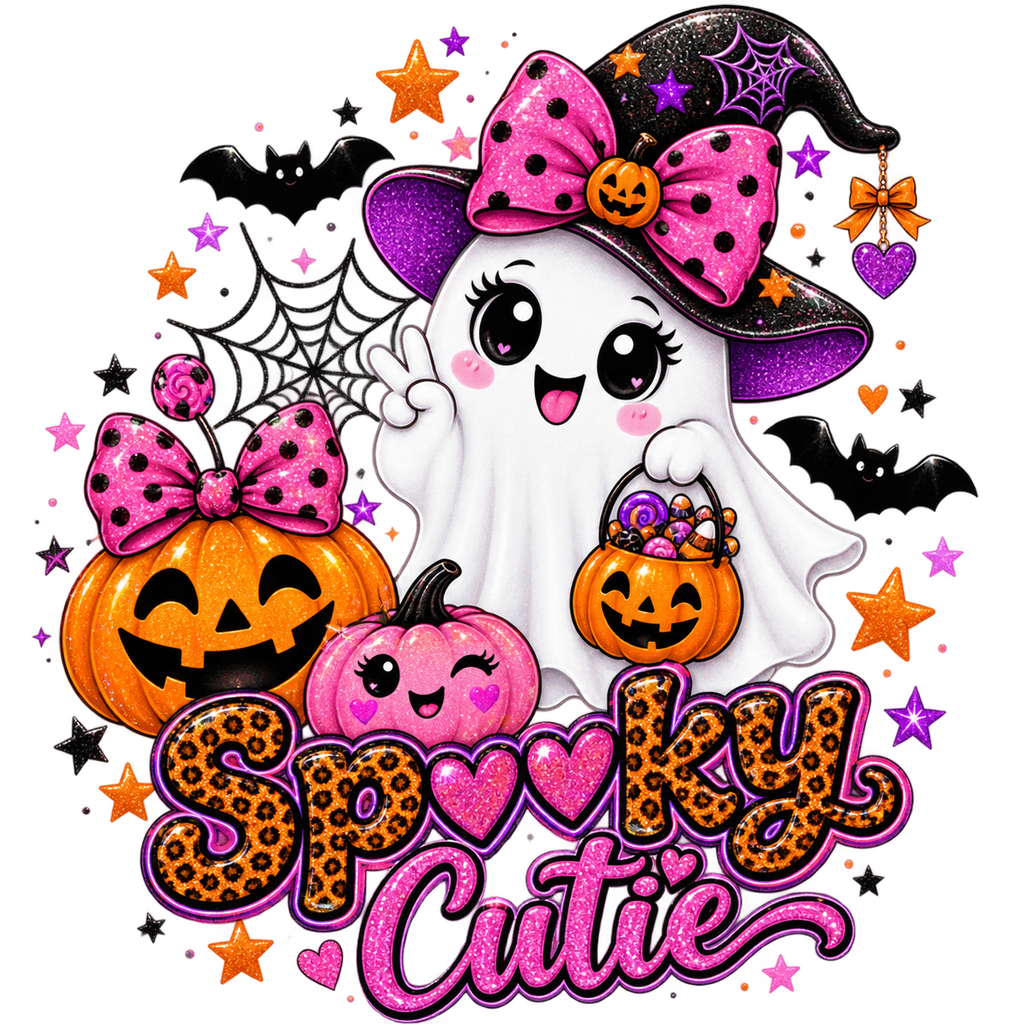 Spooky Cutie Halloween Shirt & Baby Bodysuit 👻🎃💕