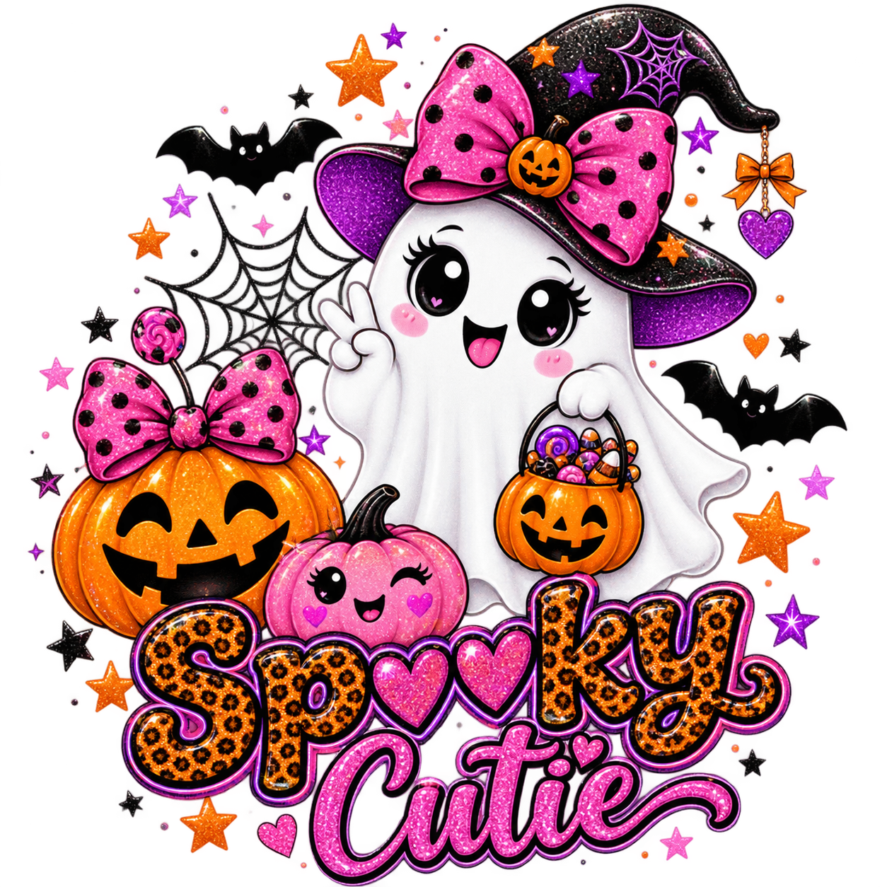 Spooky Cutie Halloween Shirt & Baby Bodysuit 👻🎃💕
