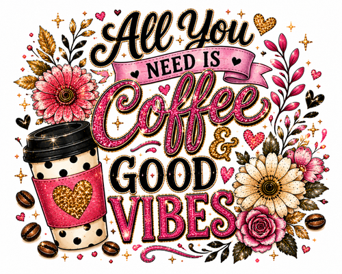 All You Need Is Coffee & Good Vibes