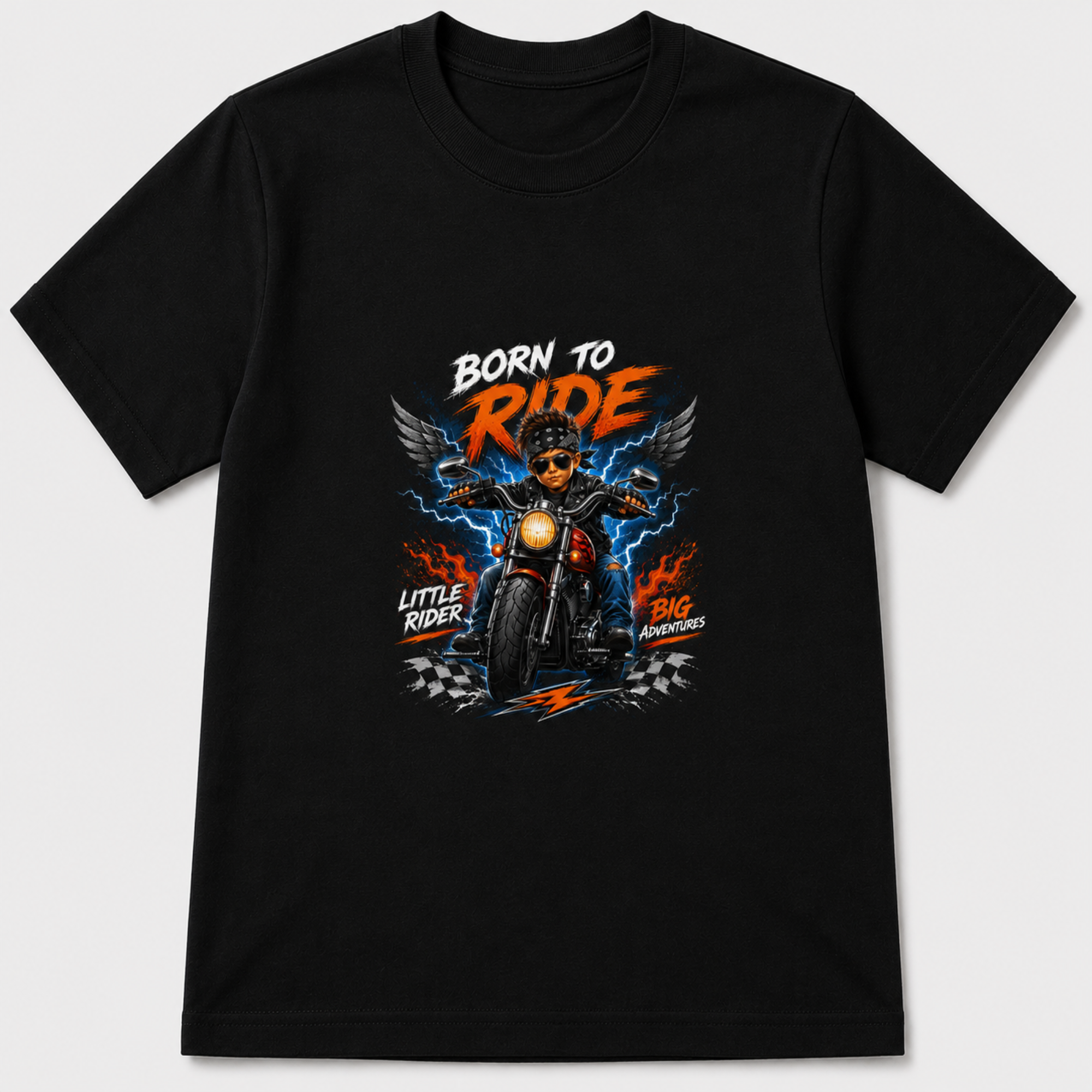 Born to Ride Kids T-shirt