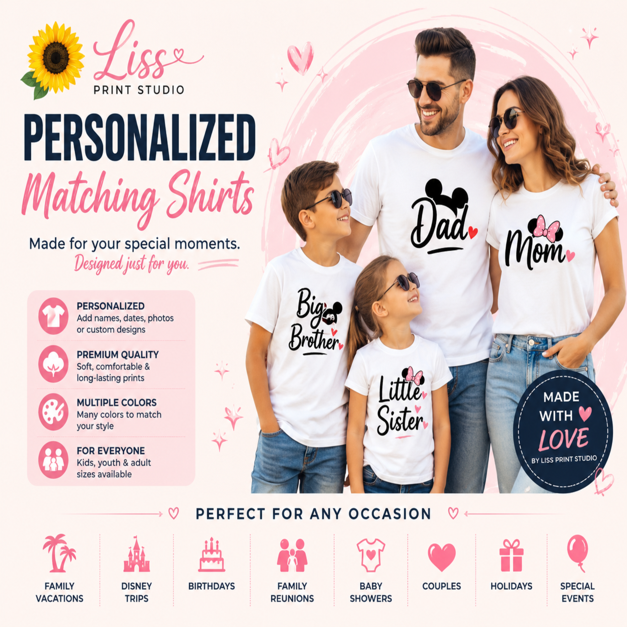 Personalized Matching Shirts