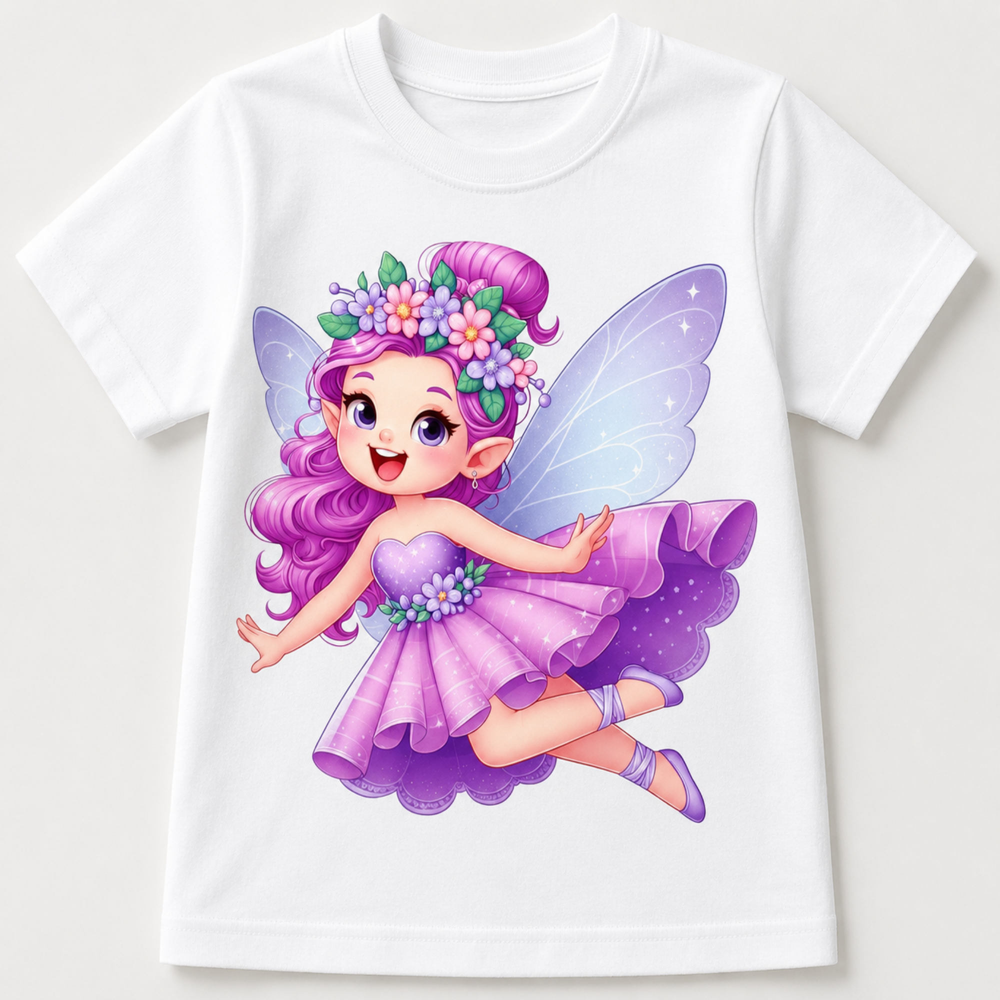 Purple Fairy Kids T-shirt