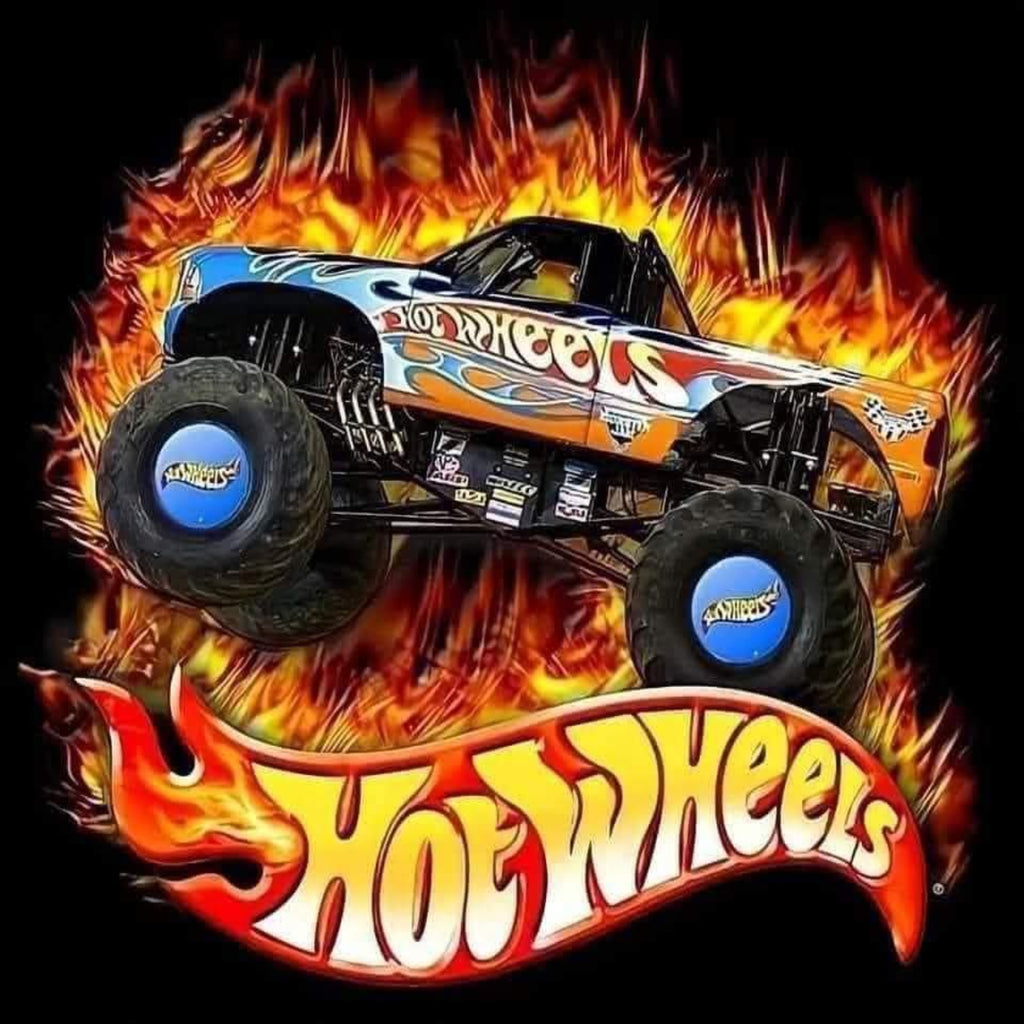 Hot Wheels Monster Truck Kids T-shirt