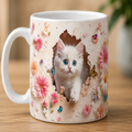 Cute Kitten Ceramic Mug