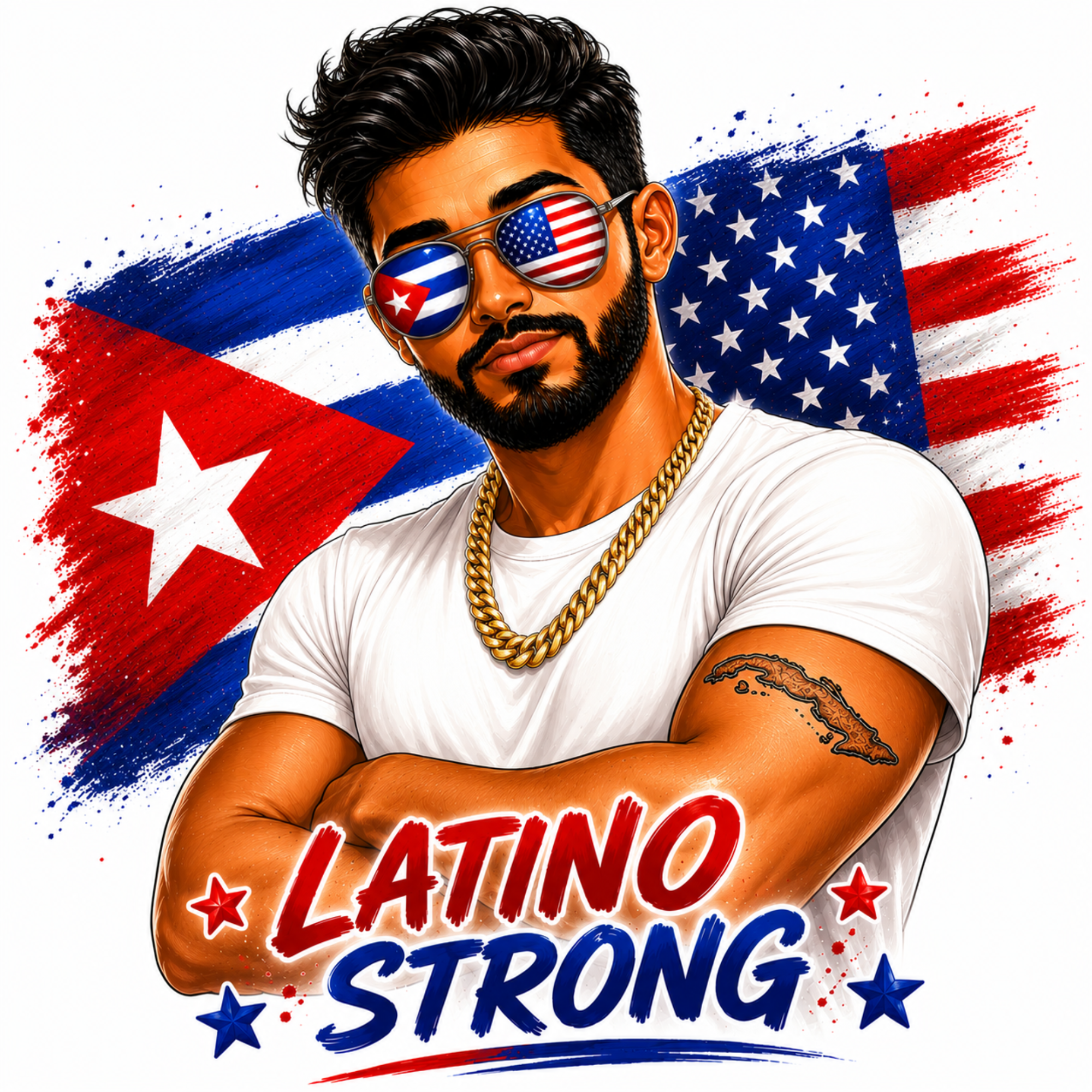 Latino Strong T-Shirt